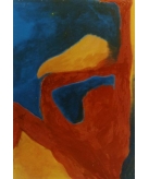 Eclat du corps en danse 1- Acrylique sur bois - 1998 - 80X120-Toulouse-France